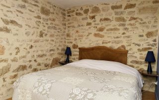 Chambre double du gîte de l'Aulière