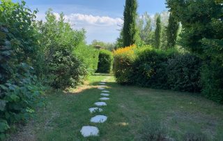 Accès au gîte "le pavillon" à Richerenches